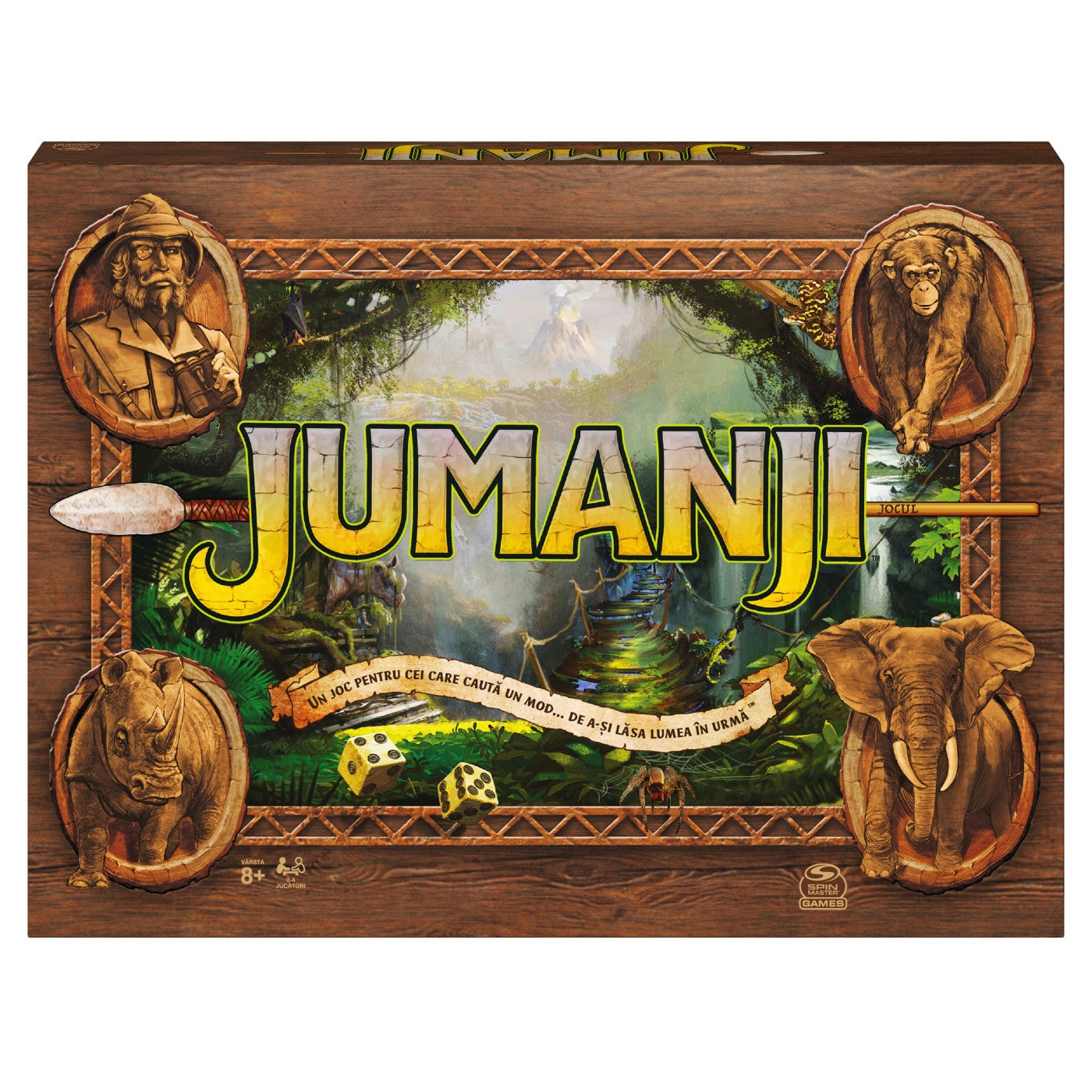 JOC JUMANJI IN LIMBA ROMANA - New Spin Master - Imagine 1 [ps:fc99450e-89eb-4e19-9ac7-e75cc75bf5c2]