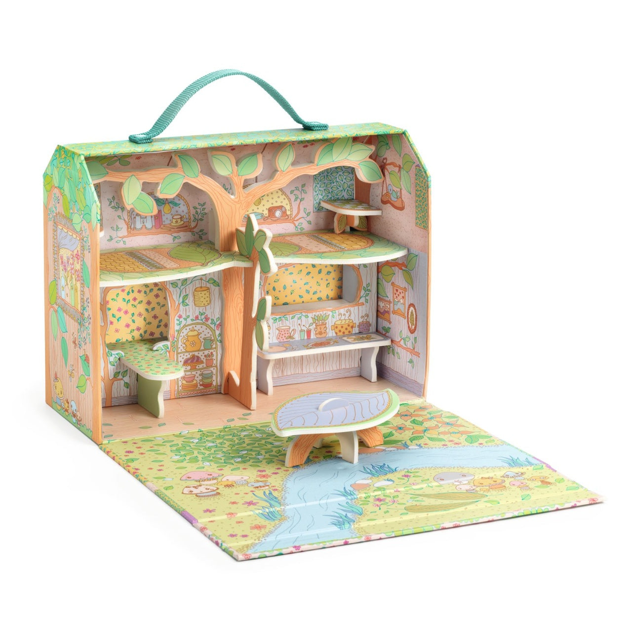 Colectia Tinyly Casuta din padure, Djeco - Imagine 1 [ps:0392933d-d329-4b93-ae92-bc2e4815c0ed]