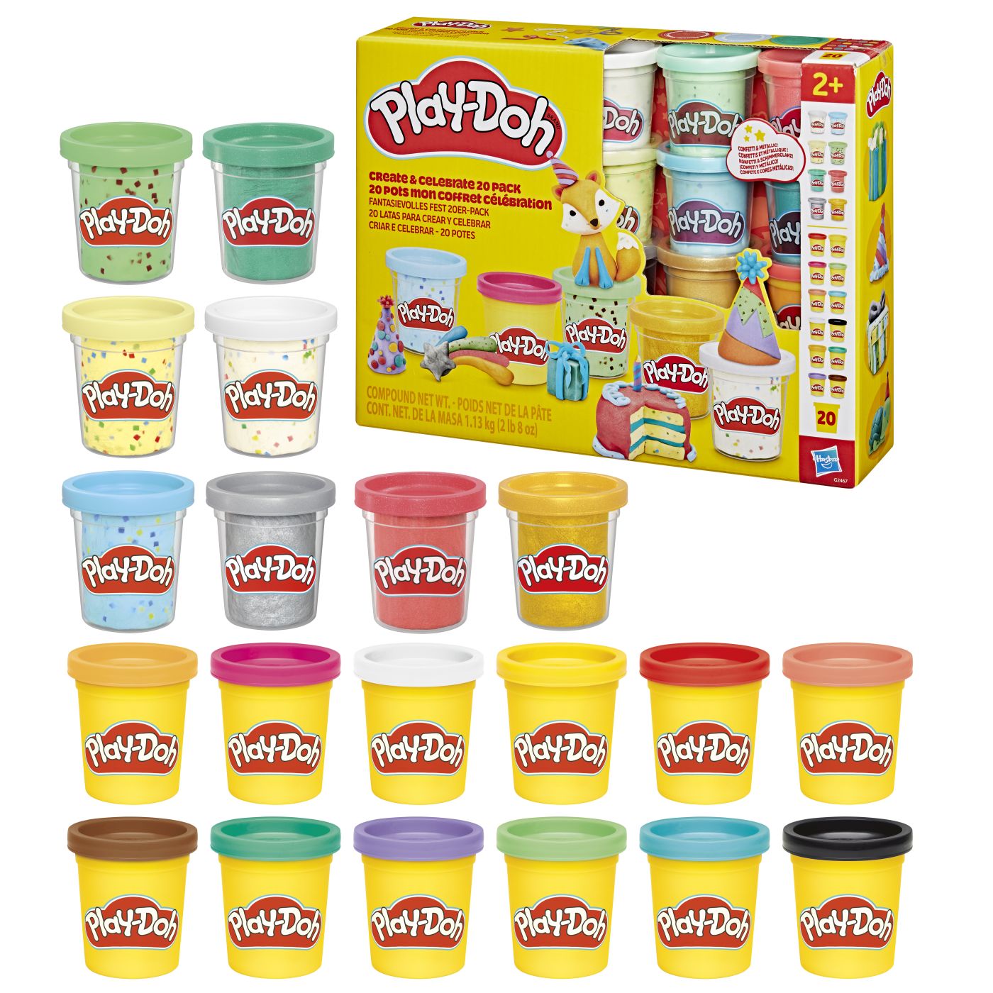 Play-Doh Set Creează și Celebrează - Hasbro - Default Title (1) [ps:146e637e-724a-473f-a7ed-adae18602f9b]