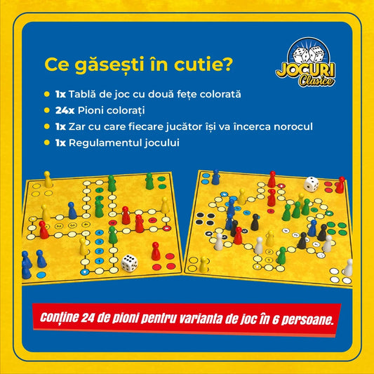 Joc de Societate Nu te Supăra D-TOYS - Pentru 2-4 Jucători - Default Title (1) [ps:43ef7741-3465-458a-a0c6-cc4661af3081]