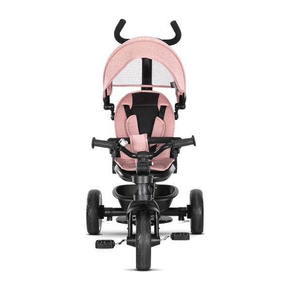 Tricicletă Lorelli Tino, Scaun Rotativ 360°, Pink - Pink (1) [ps:66f65678-95cd-43da-b47c-50cbe2d7e2bc]