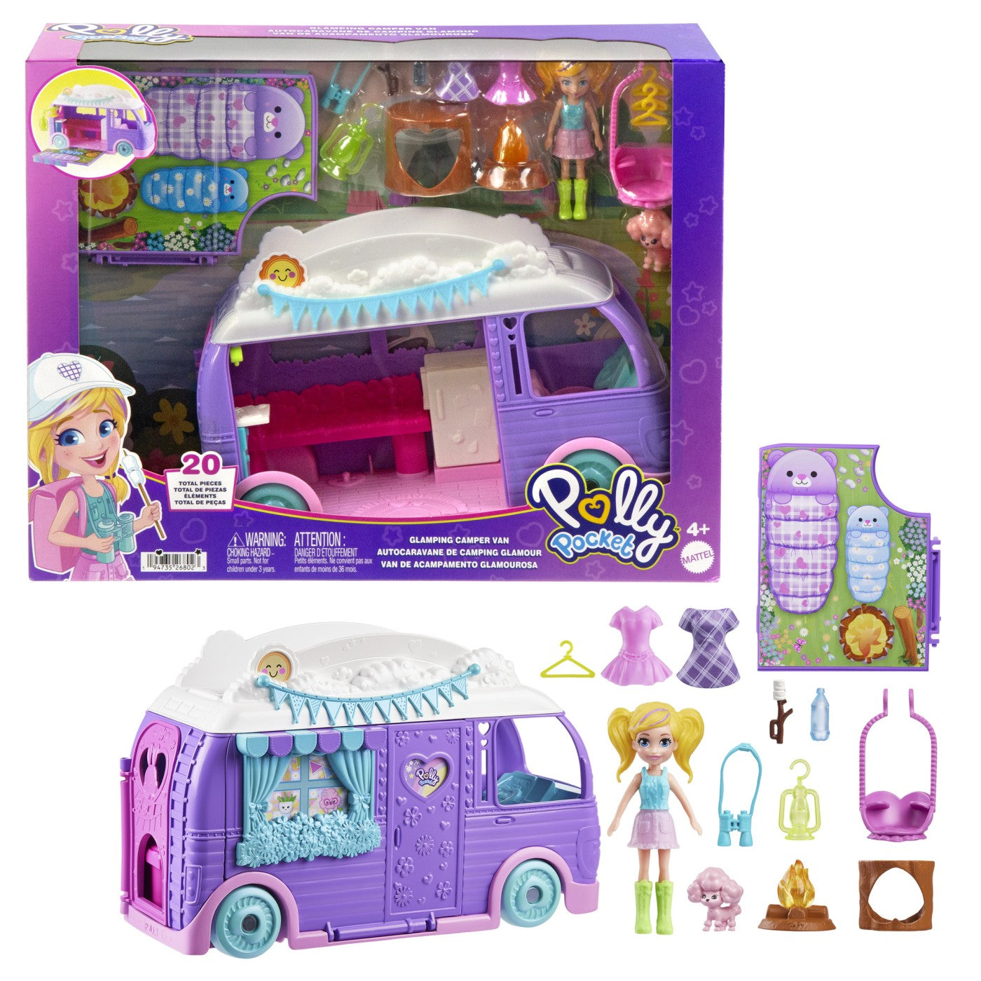 POLLY POCKET RULOTA GLAMPING Mattel - Default Title (1) [ps:029a9a9a-7830-4e97-a28c-4b8789c46b7c]