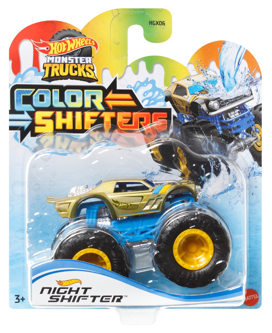 HOT WHEELS MONSTER TRUCK CAMION NIGHT SHIFTER CU CULORI - Imagine 1 [ps:67c07e76-39e1-44e5-8ed9-a54e8bbb5b52]