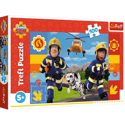 PUZZLE TREFL 100 POMPIERUL SAM MEREU DE AJUTOR - Imagine 1 [ps:3affa0ab-b98b-4d58-9da4-6e4911023c5f]