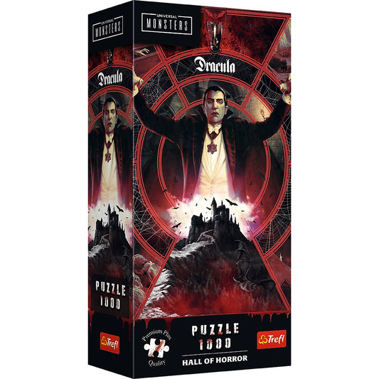 PUZZLE TREFL 1000 PREMIUM PLUS UNIVERSAL MONSTERS SALA - Imagine 1 [ps:82c8045b-7318-4443-b086-bc90053f33ab]
