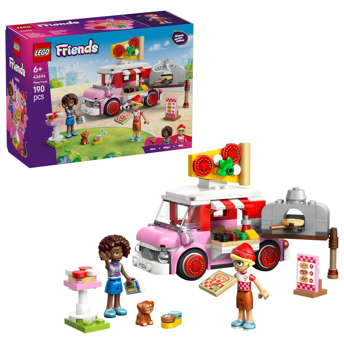 LEGO Friends Furgoneta de Pizza 42694 - Set de Construcție - Default Title (1) [ps:3d55fea7-e176-4f0b-97d3-660826adc3ca]