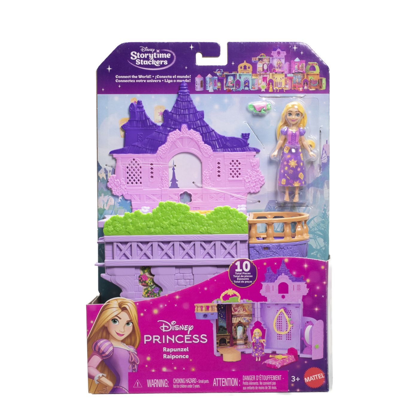 DISNEY PRINCESS SET CASTELUL LUI RAPUNZEL CU ACCESORII - Imagine 1