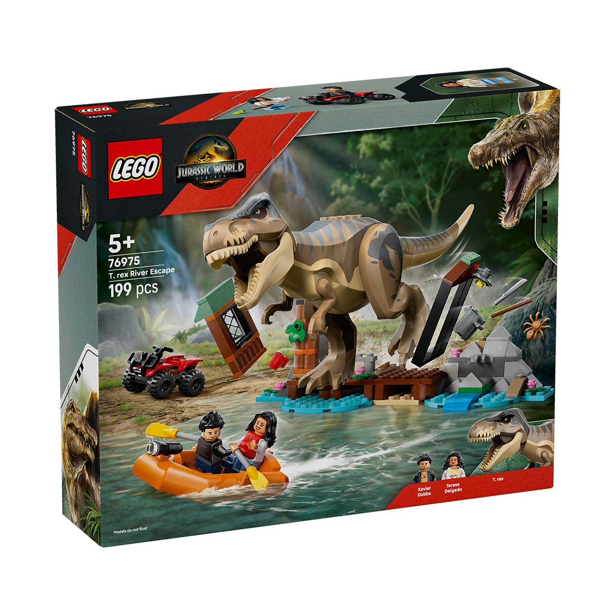 LEGO JURASSIC WORLD RENASTEREA EVADARE PE RAU DIN CALEA - Imagine 1 [ps:0254a840-a451-42c5-9428-212038c03471]