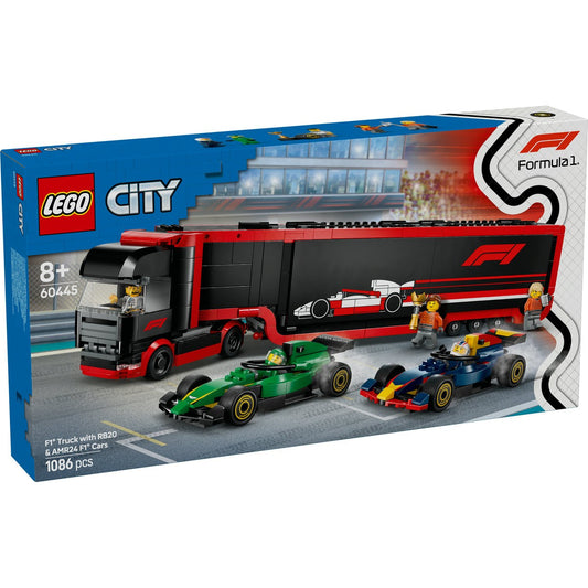 LEGO CITY CAMION F1 CU MASINILE F1 RB20 SI AMR24 60445 - Imagine 1 [ps:f693a91d-69ab-4a9d-aa5c-d482d70b112c]