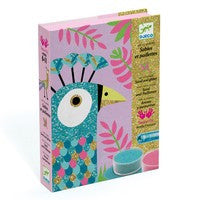 Atelier creativ cu nisip si sclipici Pasari, Djeco - Imagine 1 [ps:8f390a64-d94d-4f6a-be31-0e3ce289dd65]