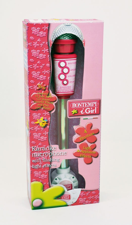 BONTEMPI MICROFON CU LUMINI GIRL - Imagine 1