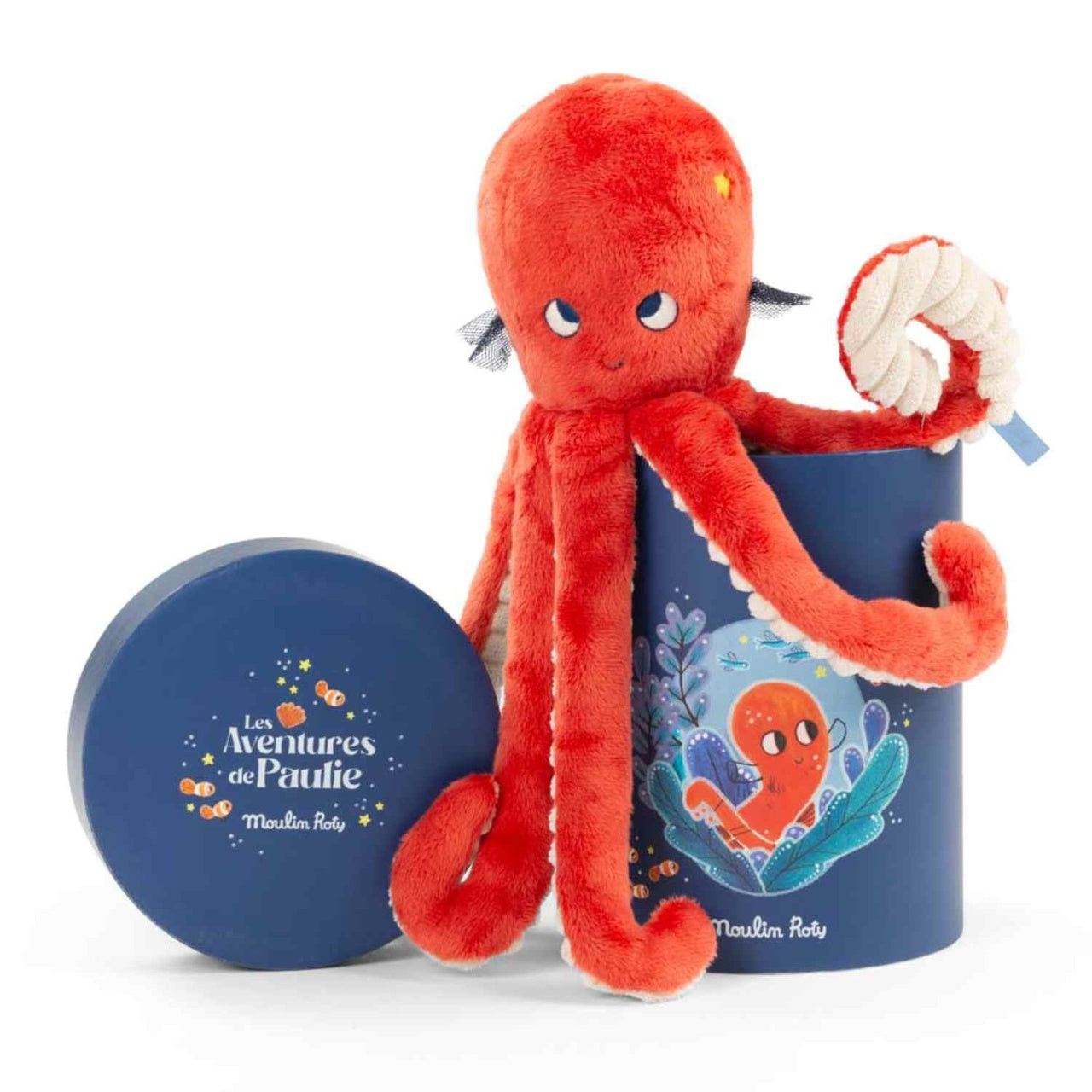 Caracatita Paulie in cutie, Moulin Roty - Imagine 1 [ps:664ef4bc-f2a8-4d2b-b72d-98c9933331e8]
