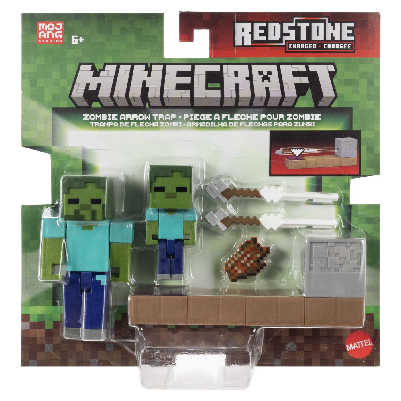 MINECRAFT REDSTONE CHARGED SET CAPCANA CU SAGETI PENTRU - Imagine 1