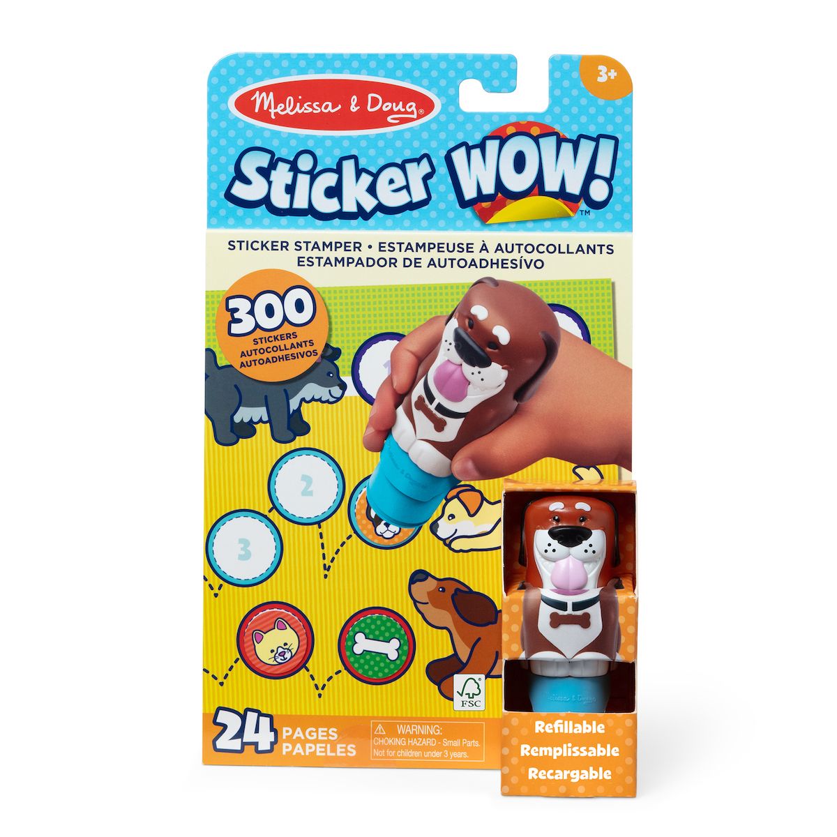 MELISSA AND DOUG STICKER WOW SET DE JOACA AUTOCOLANTE SI - Imagine 1