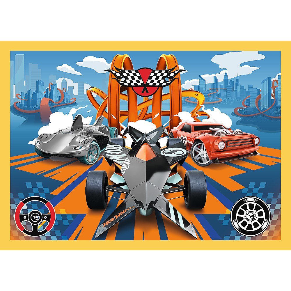 PUZZLE TREFL 4IN1 HOT WHEELS VEHICULE - Default Title (1) [ps:f669380a-6337-4c31-852d-47bf3a6a340f]