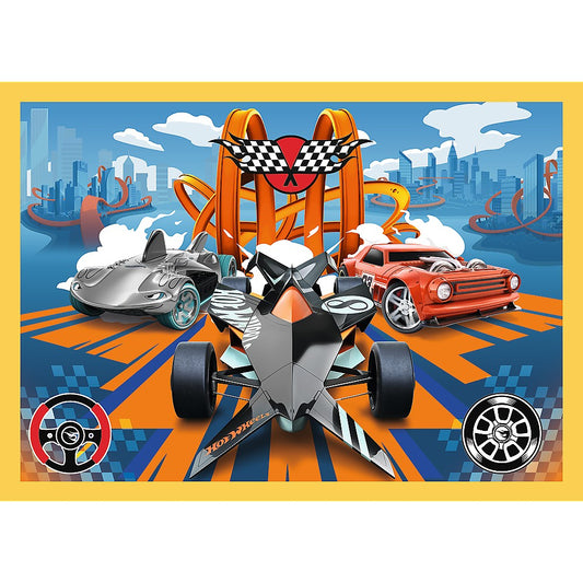 PUZZLE TREFL 4IN1 HOT WHEELS VEHICULE - Default Title (1) [ps:f669380a-6337-4c31-852d-47bf3a6a340f]