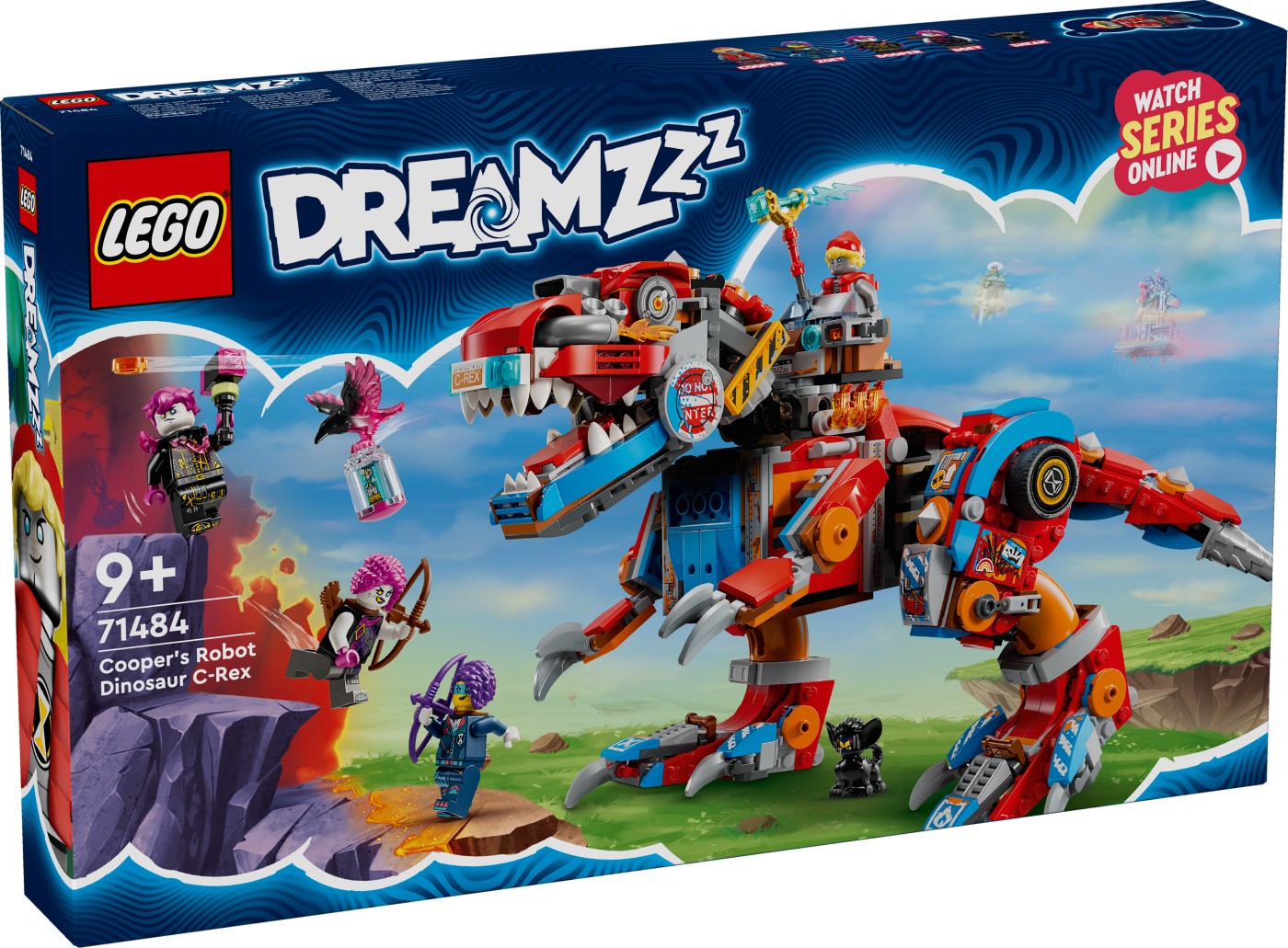 LEGO DREAMZZZ DINOZAURUL ROBOT C REX AL LUI COOPER 71484 - Imagine 1 [ps:932346b2-e75c-48a4-bbd2-cf2fc83bf73a]