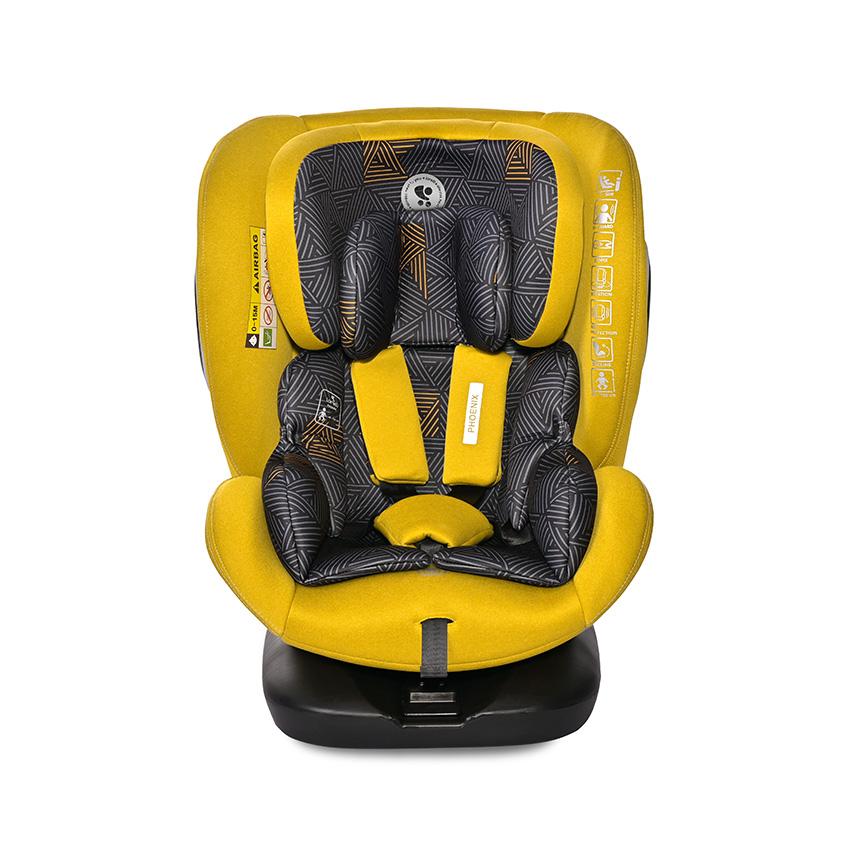 Scaun Auto Lorelli Phoenix i-Size, Rotativ, 0-12 ani, Bej - Lemon Curry (1) [ps:2ad39193-455f-4b73-aa4b-74bbeee45947]