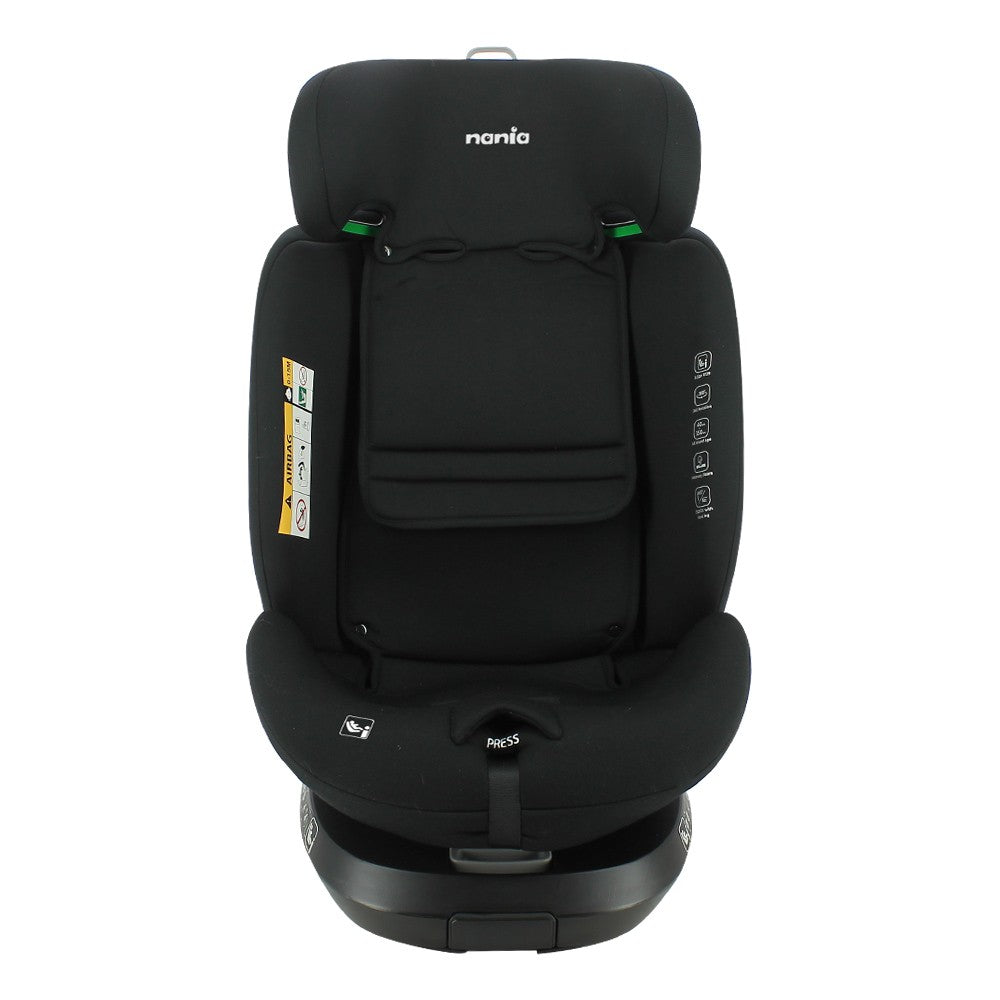 SCAUN AUTO NANIA SPIRIT, 40-150 CM, BLACK TEAM TEX - Imagine 1 [ps:666c53a1-f3da-4ac7-92ac-a32e1cfc3a6b]