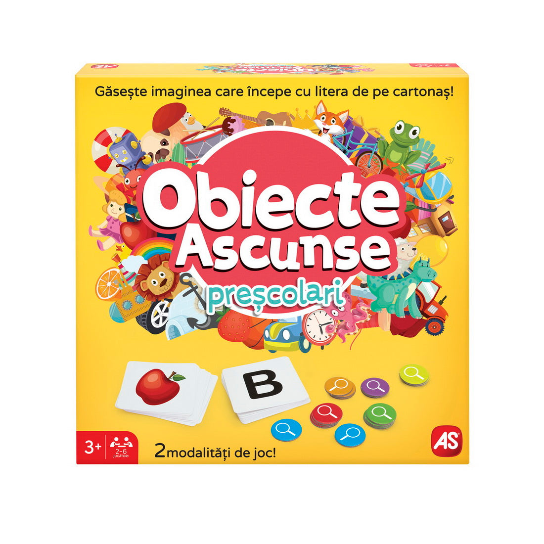 JOC OBIECTE ASCUNSE PRESCOLARI - Imagine 1