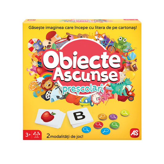 JOC OBIECTE ASCUNSE PRESCOLARI - Imagine 1
