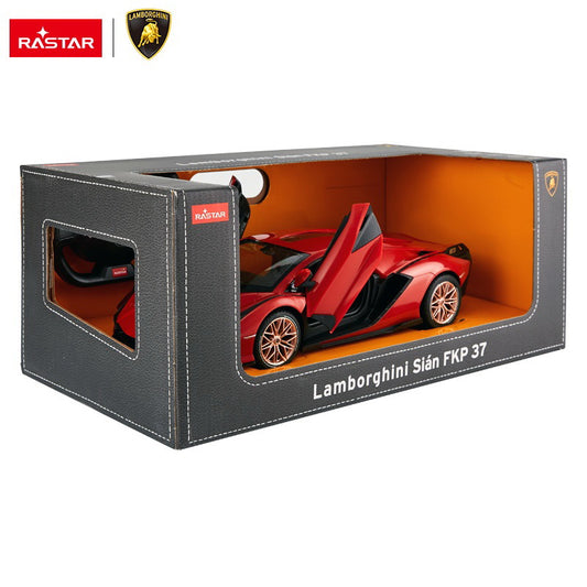 MASINA CU TELECOMANDA LAMBORGHINI SIAN ROSU CU SCARA 1 - Roșu (1) [ps:75b6565c-3bfe-493f-81b1-67328dd523db]