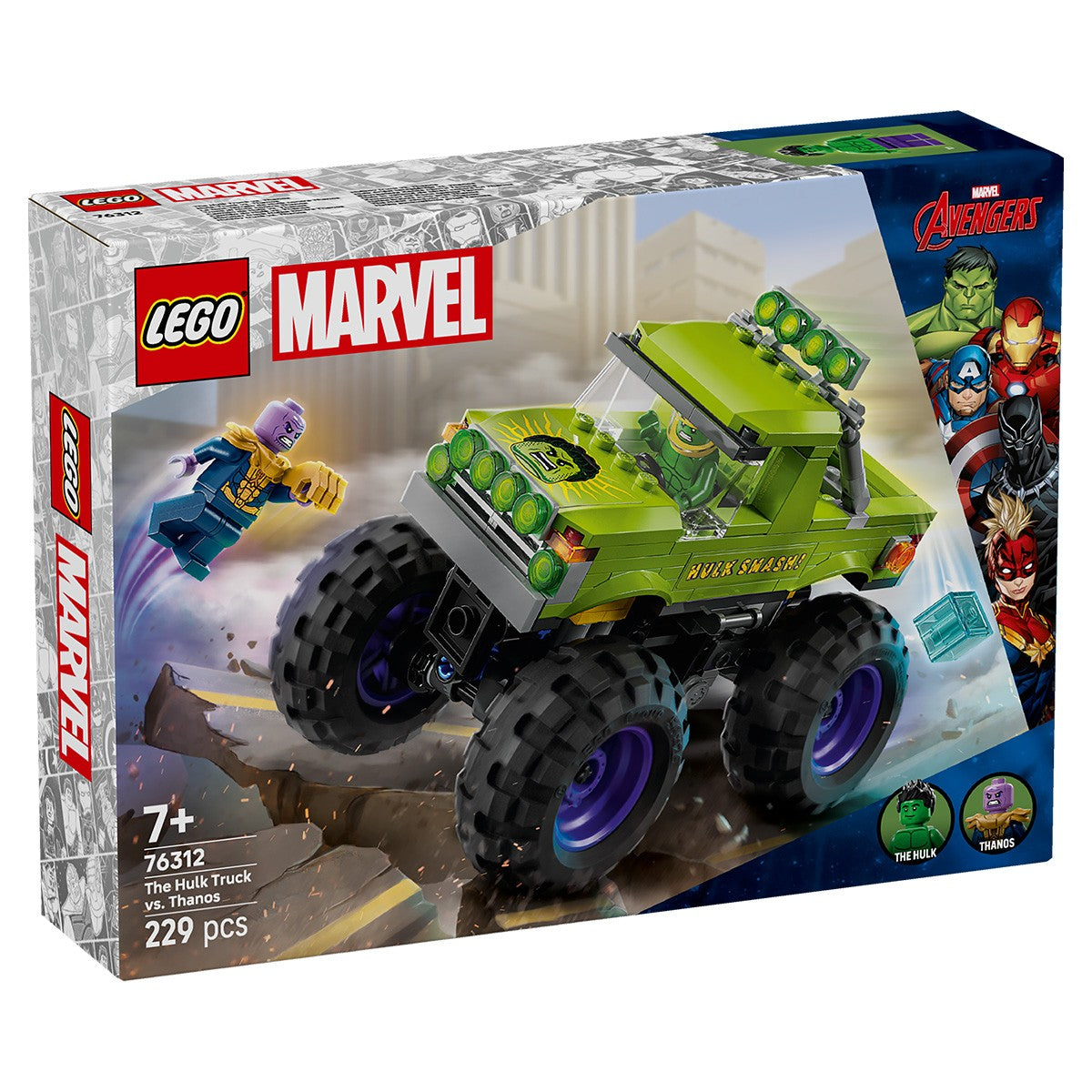 LEGO SUPER HEROES HULK IN VEHICUL DE TEREN CONTRA LUI - Imagine 1 [ps:45cb51b0-8115-4b30-b1f2-a9d1830000eb]