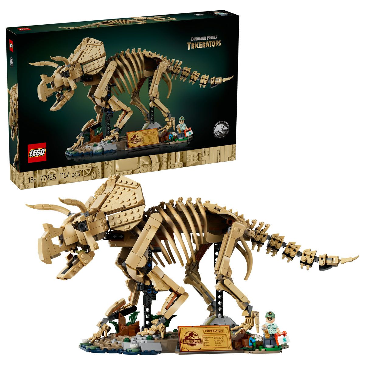 LEGO Jurassic World Fosile Triceratops 77985 | infant.ro - Default Title (1) [ps:c62eda67-b234-4470-9277-b4e336e2313b]