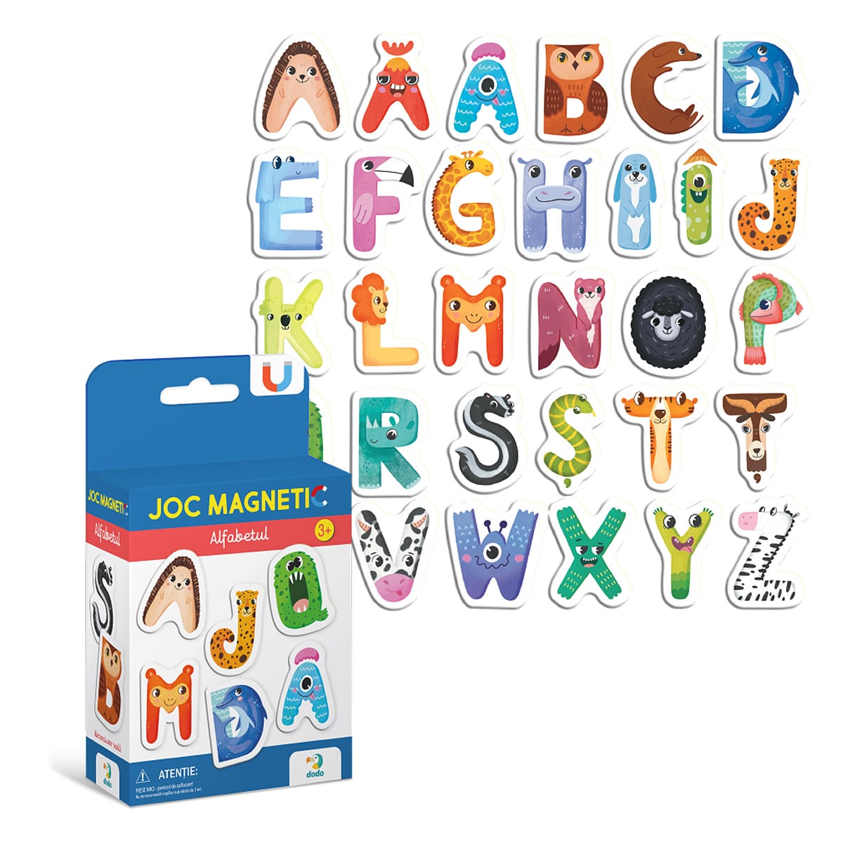 Litere Magnetice Limba Romana, Set 31 Piese - Dodo Toys - Default Title (1) [ps:ba142d83-e86f-4e19-9ea6-b98455e9ea22]