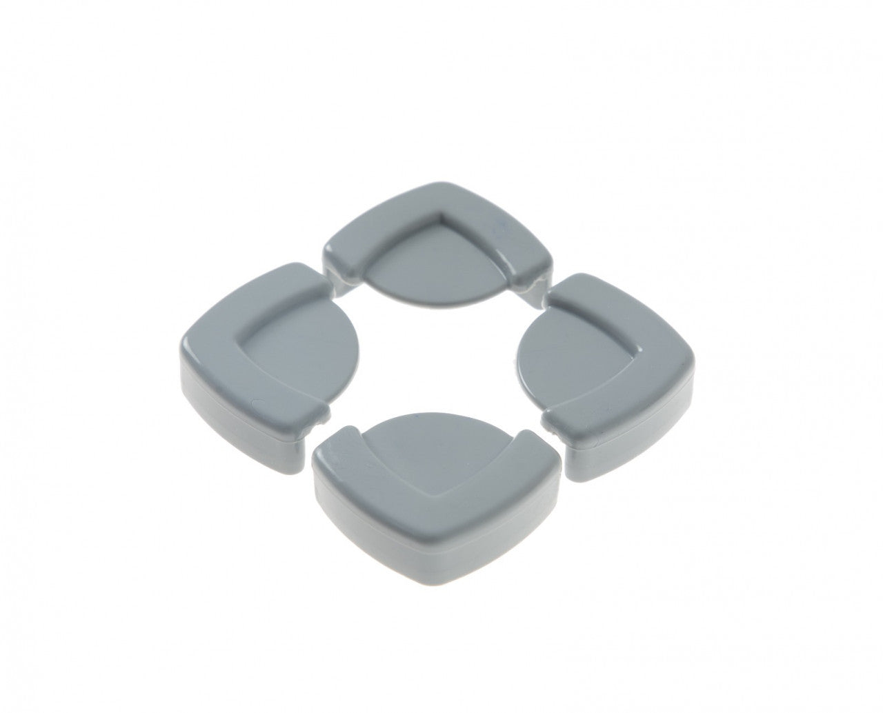 Set 4 protectii pentru colturi mobila BabyJem, gri - Gri [ps:eae3c598-987e-4b67-bc46-e49105977975]