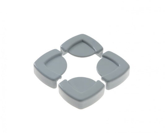 Set 4 protectii pentru colturi mobila BabyJem, gri - Gri [ps:eae3c598-987e-4b67-bc46-e49105977975]