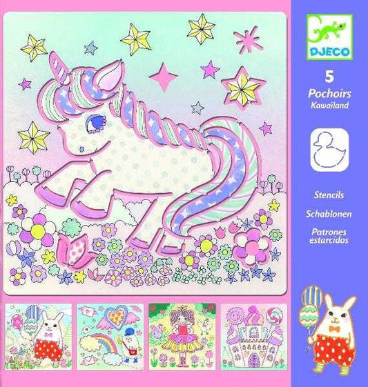 Sabloane O lume magica, Djeco - Imagine 1 [ps:6a7c4992-e3a3-4fbd-93d3-34310ae046c7]