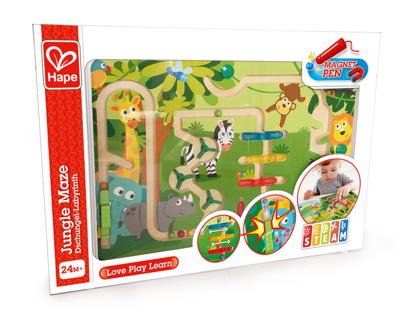 HAPE LABIRINT MAGNETIC JUNGLA - Imagine 1 [ps:7a1fb812-7e64-4037-8caa-096a9f0dd396]