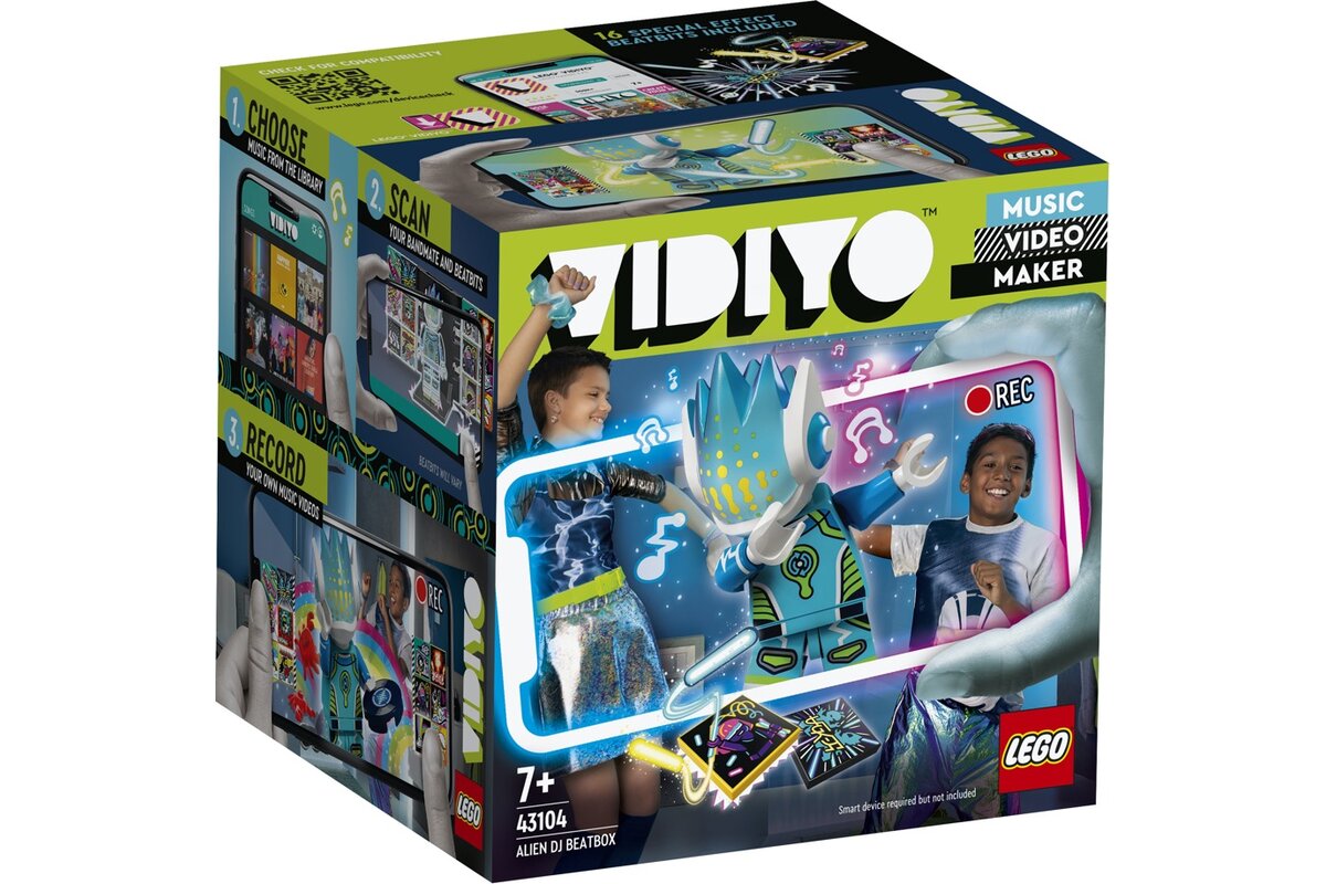 LEGO VIDIYO ALIEN DJ BEATBOX 43104 - Imagine 1 [ps:192bdb19-dab2-4828-b276-6d769097771b]