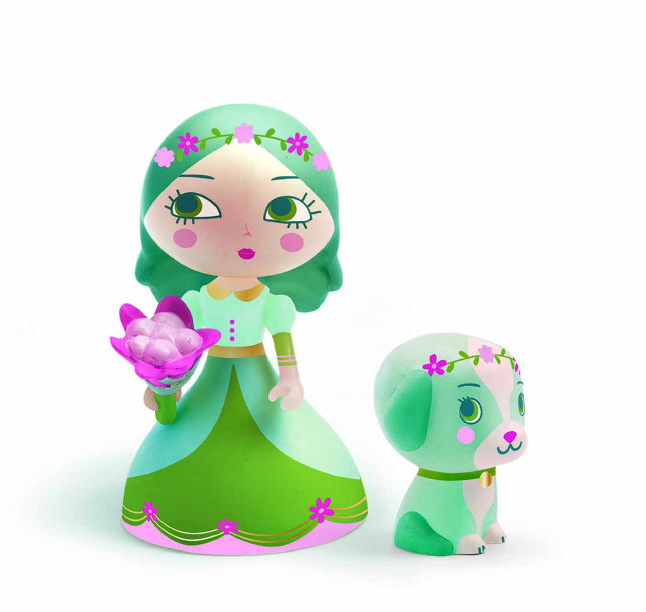 Figurina Arty Toys Printesa Luna & Blue, Djeco - Imagine 1 [ps:18f78a55-9e54-4694-bce6-63bc32c6c76a]