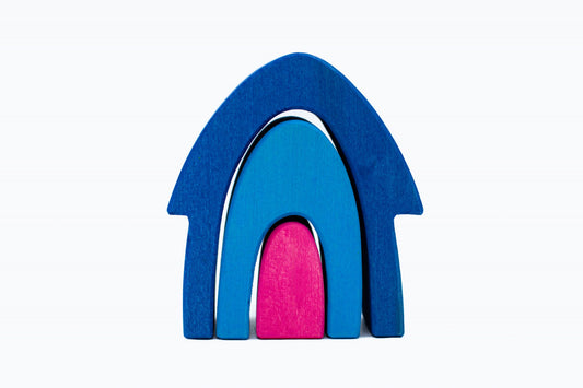 Set handmade Marc toys, Casuta din povesti Albastru - Imagine 1 [ps:f59a66ea-78be-4401-9e62-d771960eba6c]