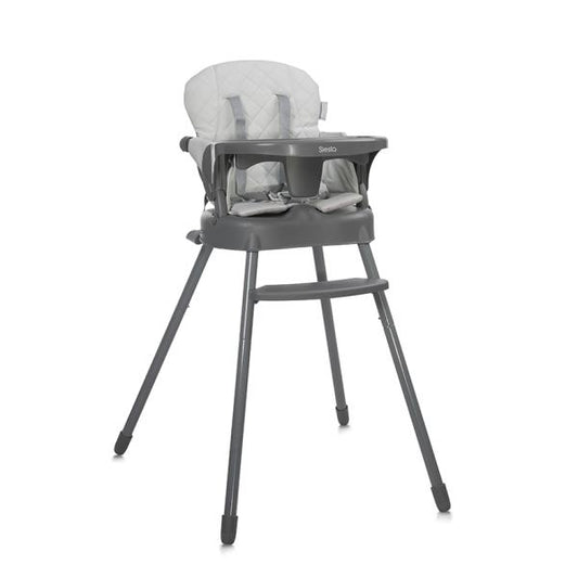 Scaun Masa Copii 3 in 1 Lorelli Siesta, Beige Leather - Grey Leather (1) [ps:51cc9bf8-8676-4ffb-be0b-bc8e1235b53a]