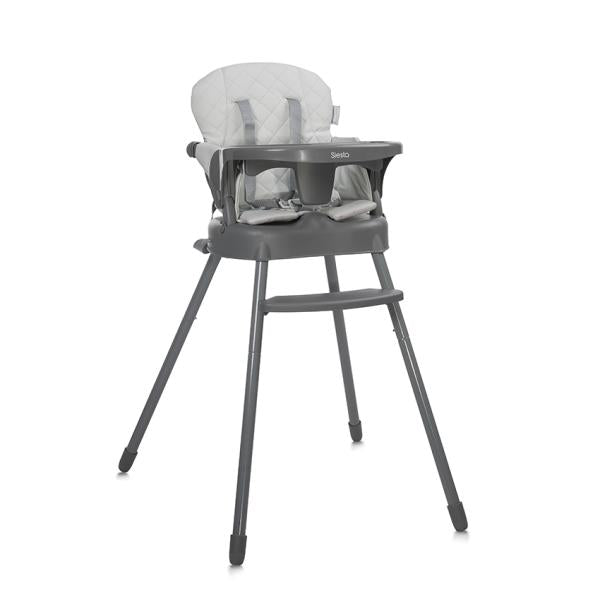 Scaun Masa Copii 3 in 1 Lorelli Siesta, Beige Leather - Grey Leather (1) [ps:51cc9bf8-8676-4ffb-be0b-bc8e1235b53a]