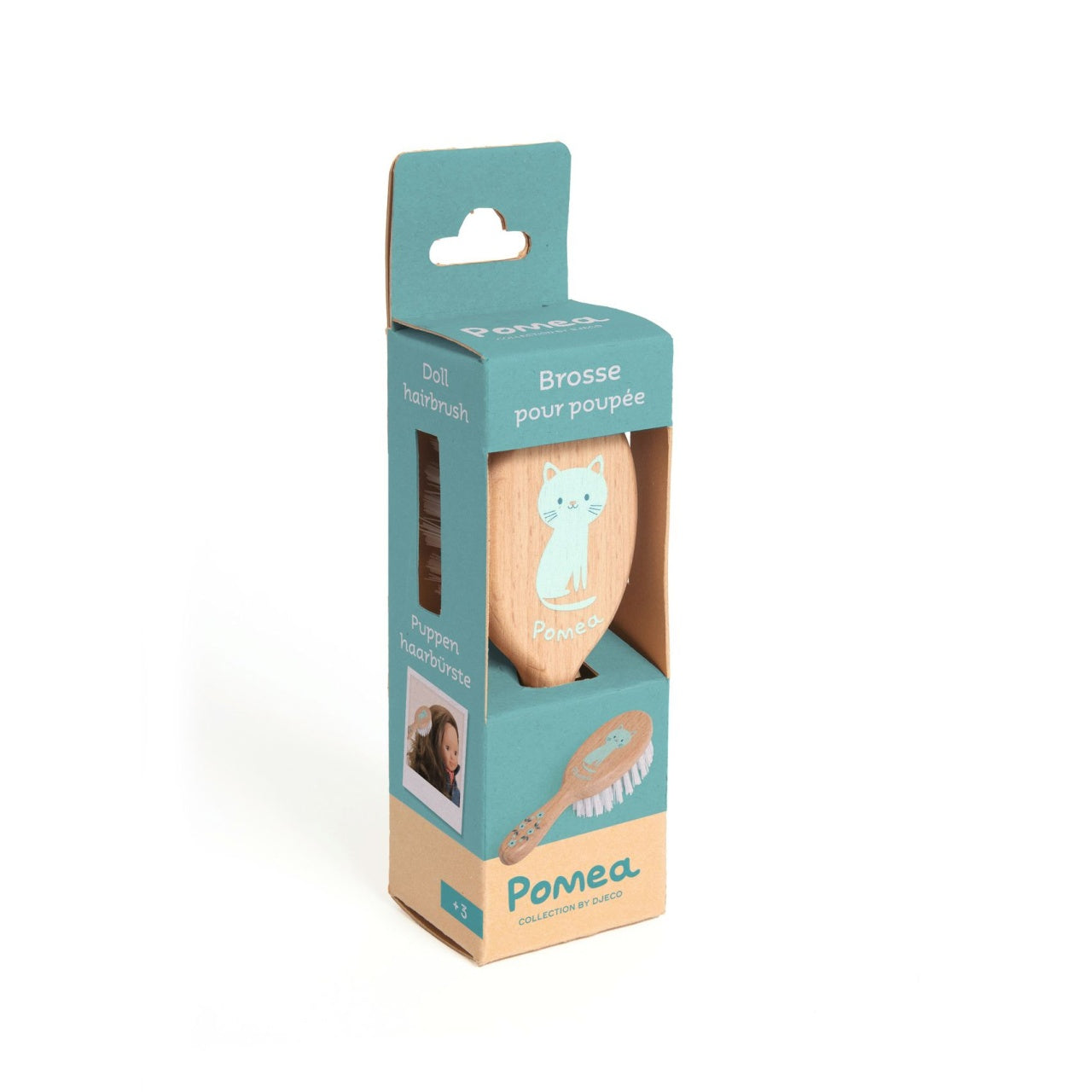Perie de par pentru papusi, Djeco - Imagine 1 [ps:bb3d2279-bdaa-47c9-a13b-10433a64bccb]