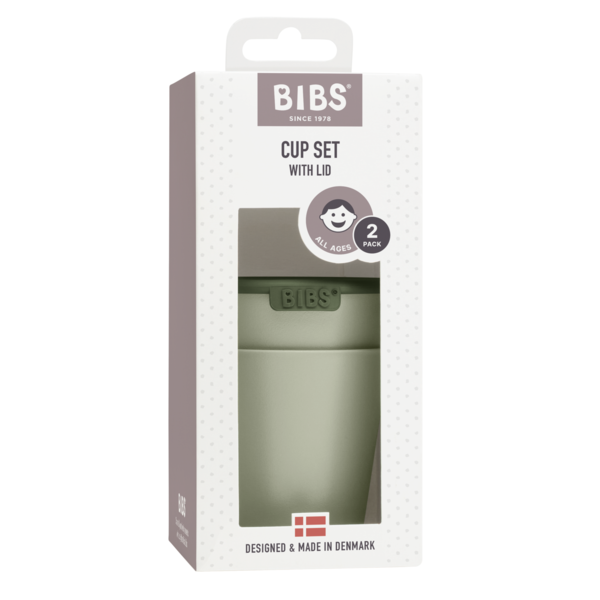 Set 2 Pahare pentru Bebe BIBS, Cloud - Accesorii Hrănire - Sage (1) [ps:8331ad12-1232-48f2-89a7-e1cd31b75c9c]