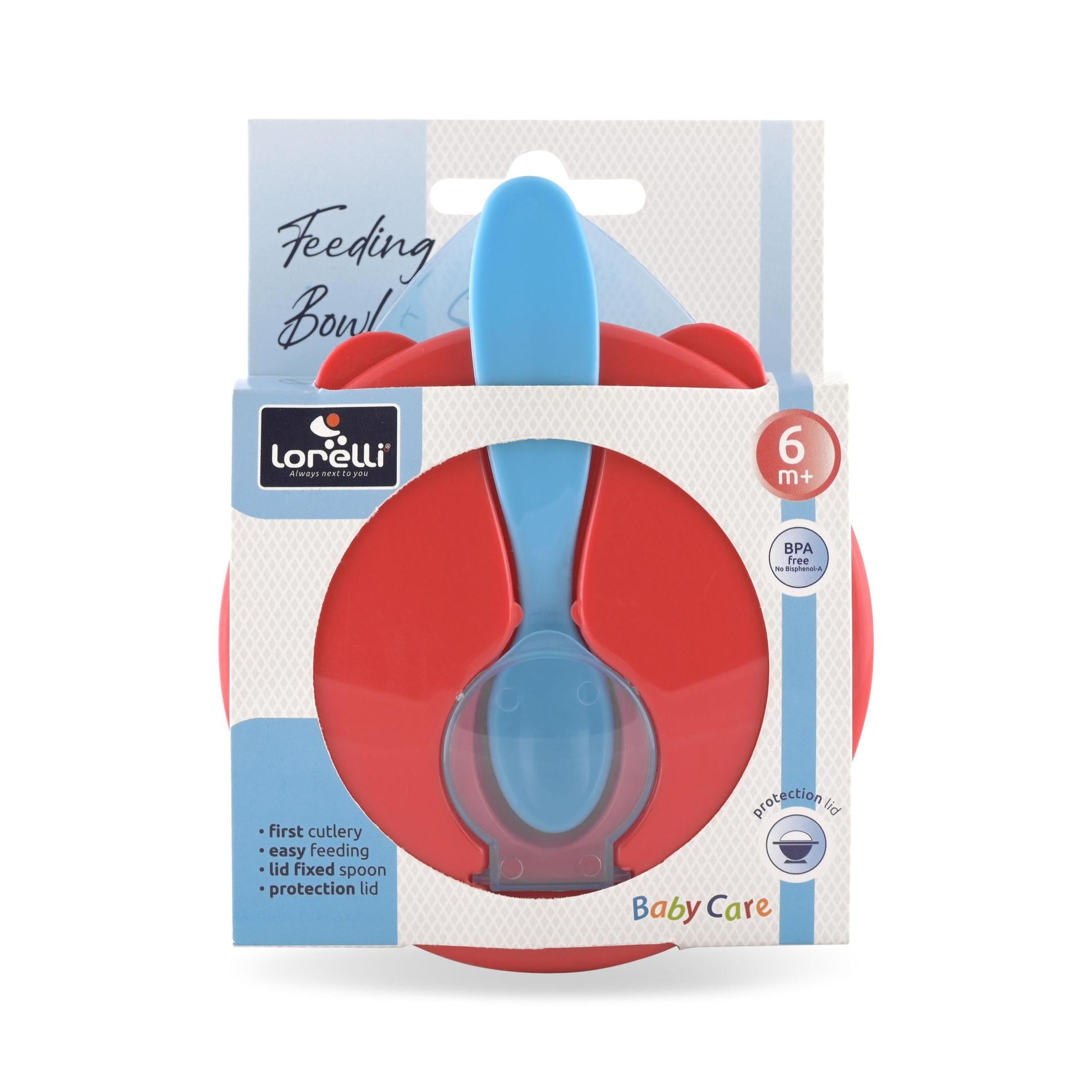 Set Castron cu Capac și Linguriță Lorelli, Pink - albastru (1) [ps:d8b39916-b63d-415e-afd1-c94a03893c84]