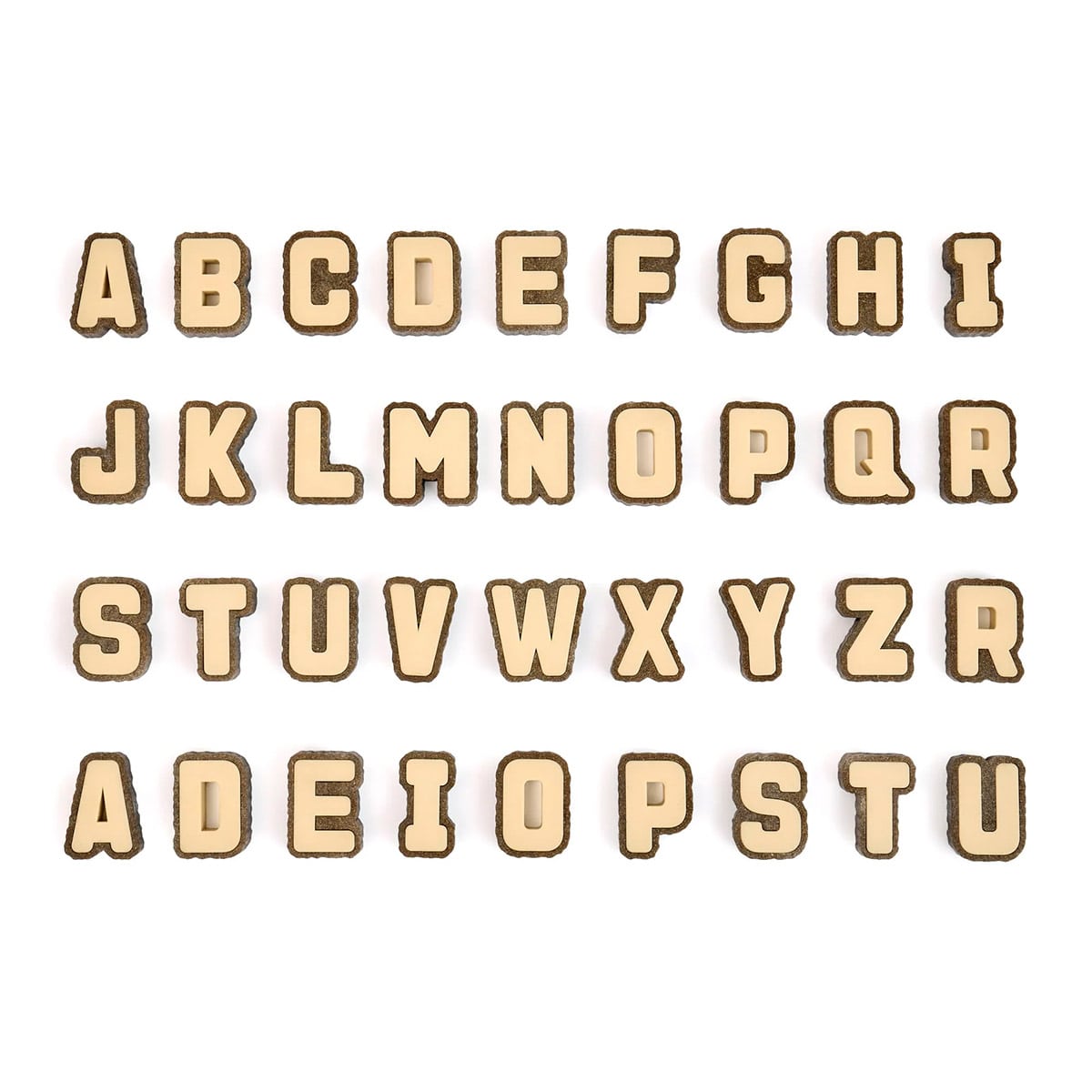 Litere Scoarță de Copac Guidecraft, 36 piese | Jucării - Default Title (1) [ps:5262c747-60ae-4488-b800-2483c7535e65]