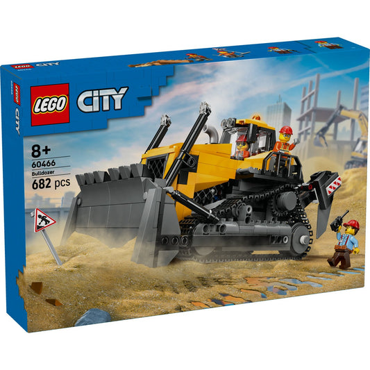LEGO CITY BULDOZER GALBEN 60466 - Imagine 1 [ps:7887df7f-16d8-4586-9f25-d99c9b257eef]