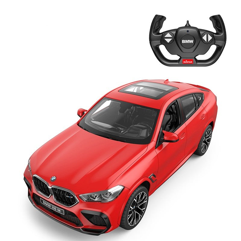 MASINA CU TELECOMANDA BMW X6 M NEGRU SCARA 1 LA 14 Rastar - Roșu (1) [ps:04d5e88c-9170-45b1-b2a1-59dd60f3f018]