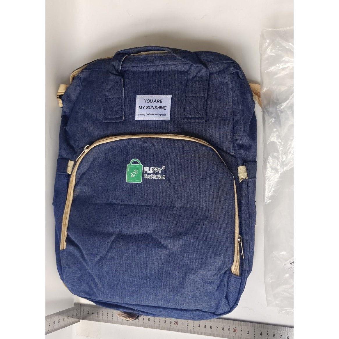Rucsac Multifunctional Flippy cu Patut Pliabil | infant.ro - Albastru Închis (1) [ps:ace34e77-21c6-4eaf-b46e-93bb0e0a7e72]