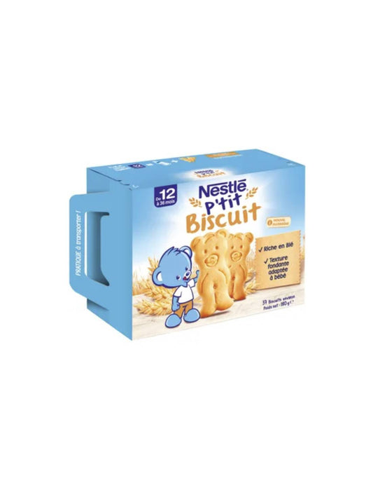 NESTLE Ptit, biscuit, de la 12 luni, 180 g - Imagine 1 [ps:0400cbe0-5ed7-4916-808e-0a3a0a9b4a9f]