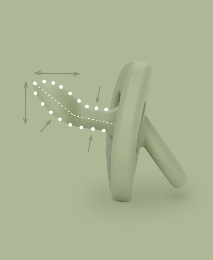 SUZETA ANATOMICA 100% DIN SILICON SX PRO 6-18 LUNI VERDE COLOUR ESSENCE SUAVINEX [ps:df8632f5-b7af-450d-96b5-945f729788ba]