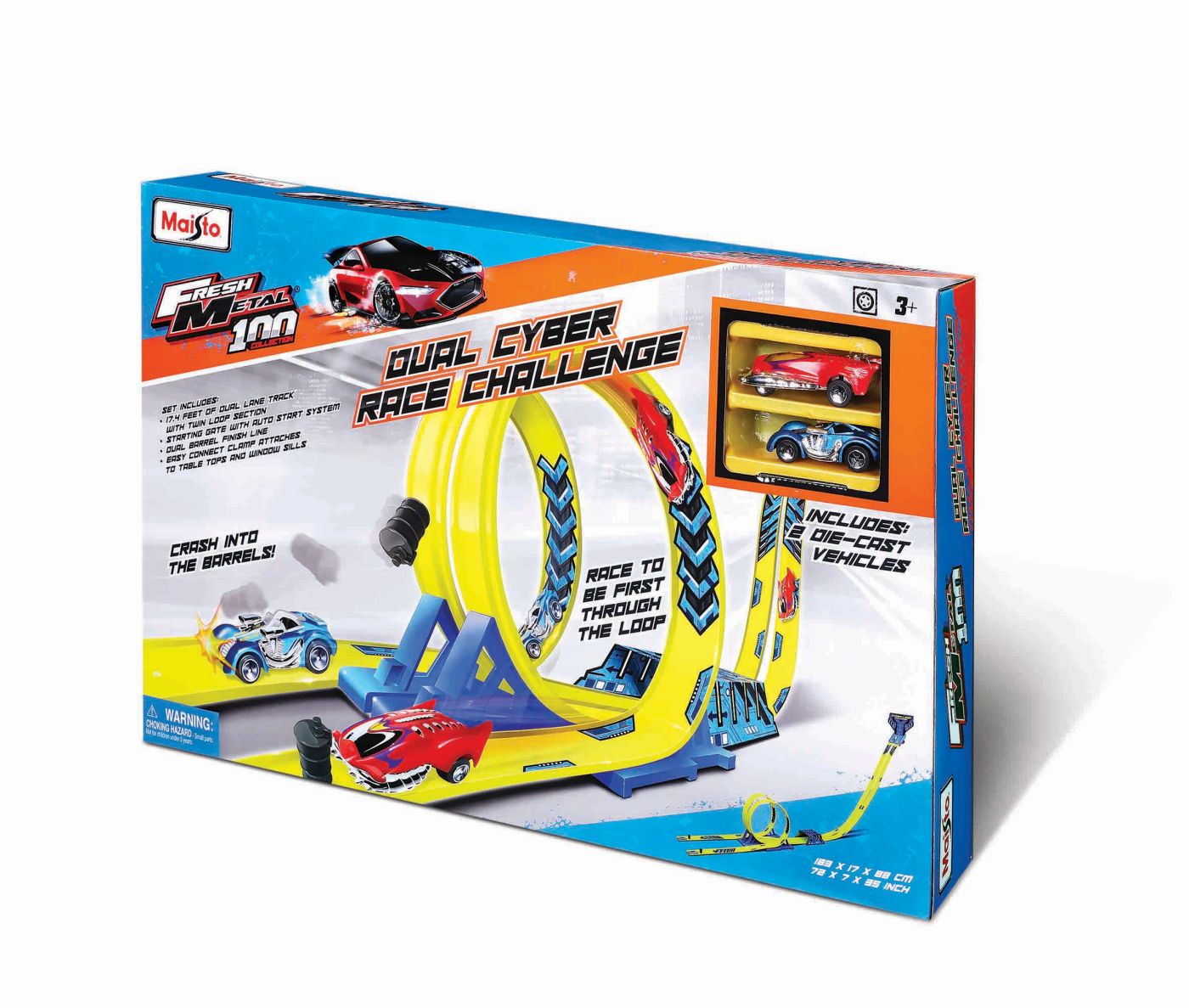 MAISTO POWER CIRCUIT RACEWAY CIRCUIT PROVOCAREA BUCLA DUBLA - Imagine 1 [ps:06e11515-ed17-4653-9697-399f1d9c143f]