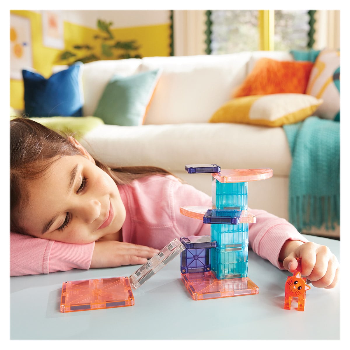 MAGNA-TILES Cat Tree - Set Magnetic de Construcții - Default Title (1) [ps:fb7b11fa-d7ae-42f0-a6cb-534364f61f59]