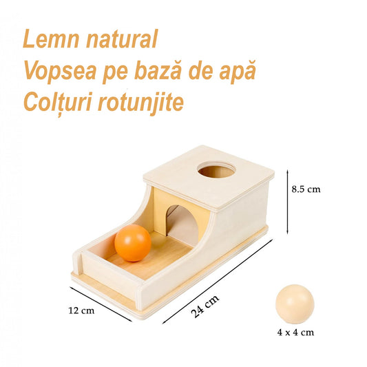 Jucărie Montessori Lemn Flippy - Pista cu Bile și Tunel - Default Title (1) [ps:3593967c-8d74-4f47-836e-0bf6e541cbb4]